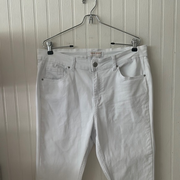 Like new! Wax Jean White Jeans sz 16 - Picture 4 of 14